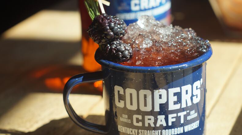 Braves Bramcle, made with Cooper's Craft Bourbon. / Contributed photo
