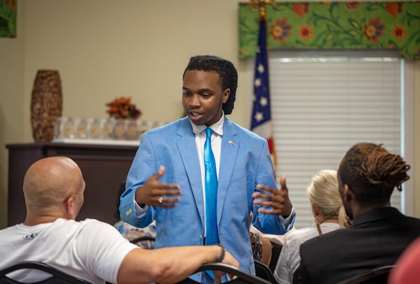 Ja’Quon Stembridge has resigned from his position with the Georgia Republican Party. (Jenni Girtman for the AJC)