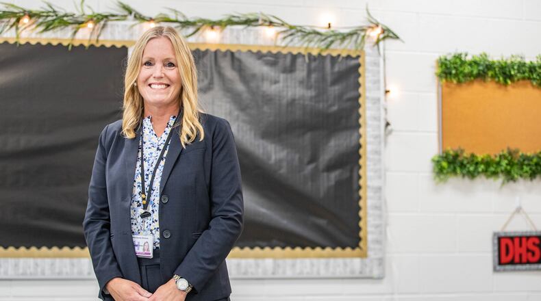 Henry County Schools Superintendent Mary Elizabeth Davis a finalist for Georgia Superintendent of the Year. (Katelyn Myrick/katelyn.myrick@ajc.com)