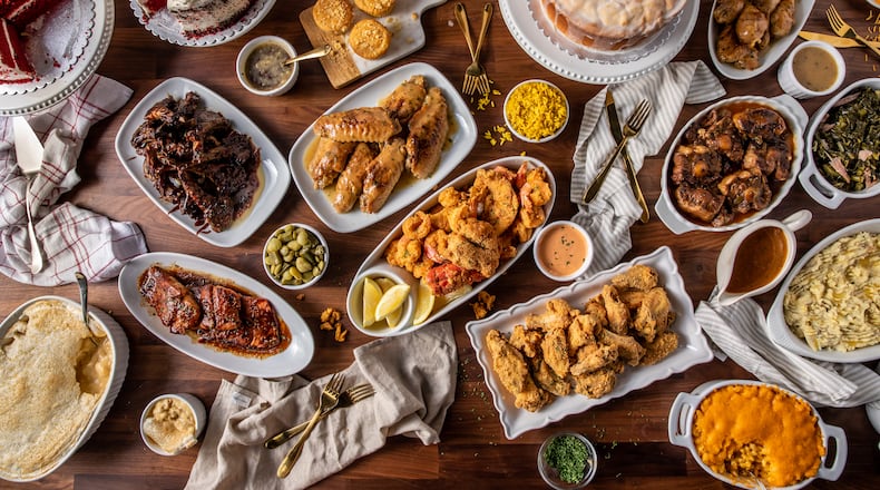 Dishes from the menu of Binky's in downtown Atlanta. / Photo Credit: Madelynne Boykin