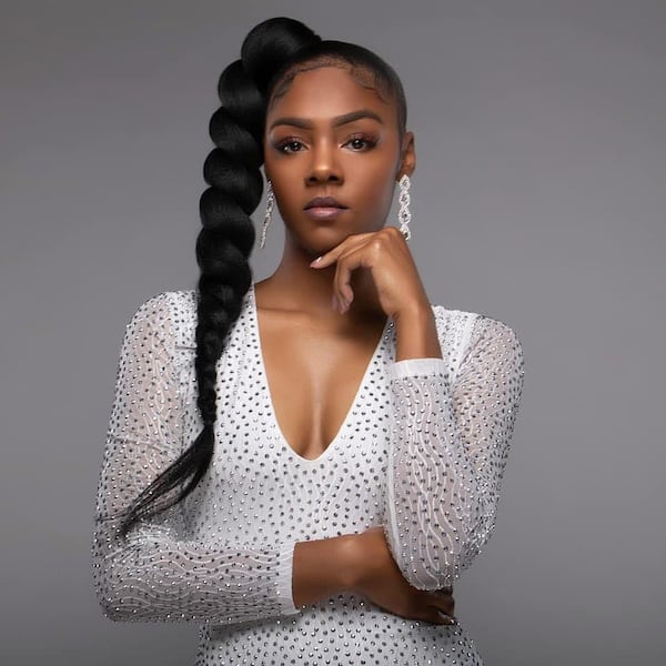 Kiandria Demone, an Atlanta-based mom, entrepreneur and activist, has made it her mission to fight payment processors that make payouts supporting hate speech and other forms of racism. (Courtesy of Kiandria Demone)