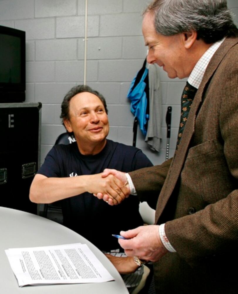 And now at bat: Billy Crystal