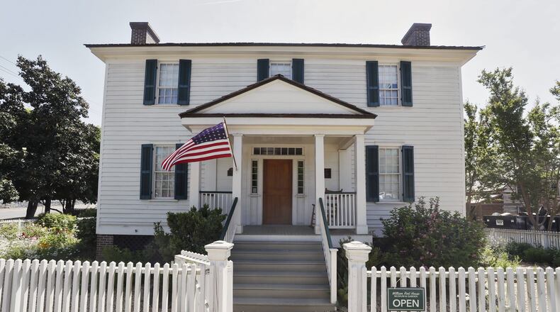 May 2, 2019 - Marietta - Cobb Landmarks has reopened the William Root House Museum in downtown Marietta. Bob Andres / bandres@ajc.com