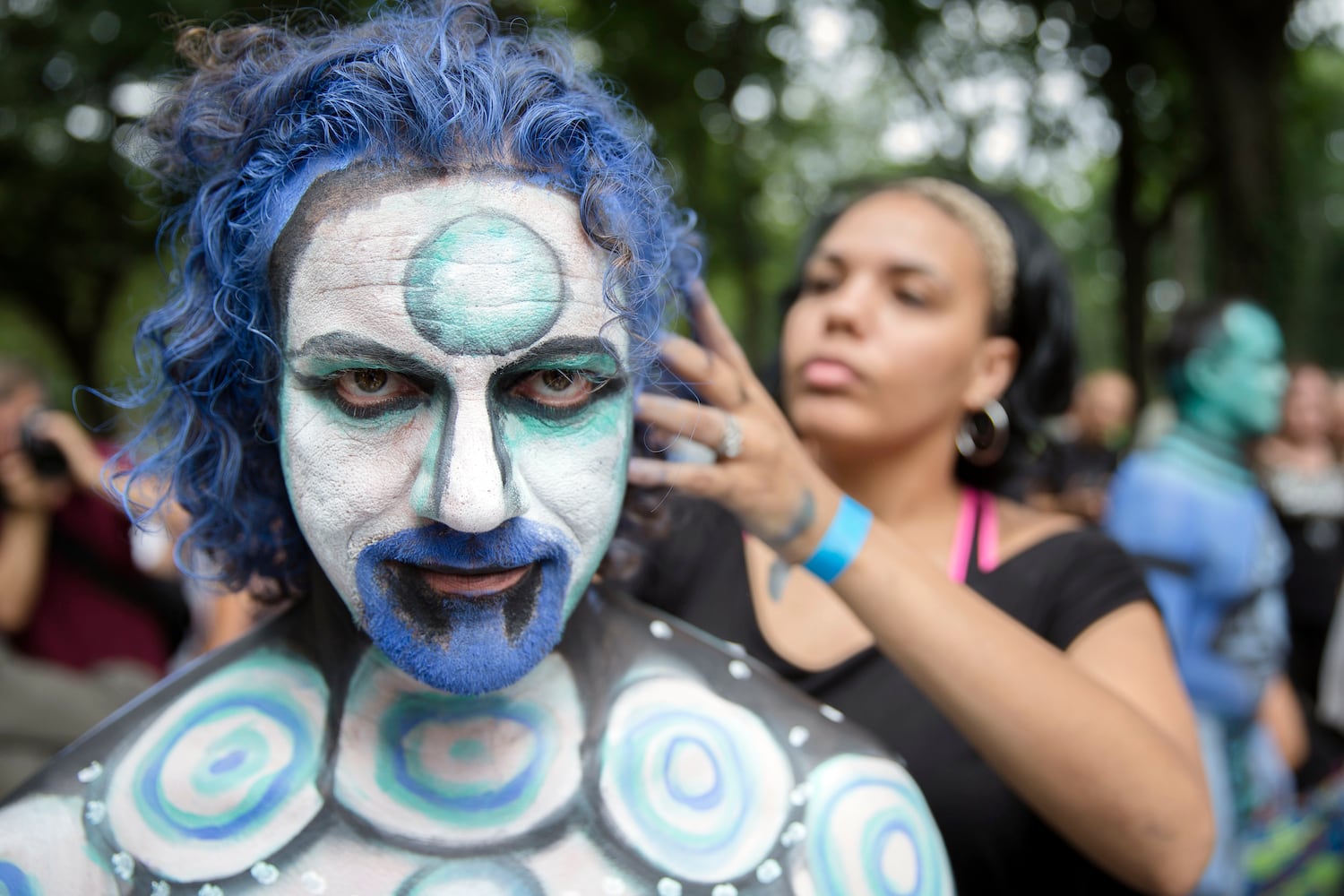 Inaugural Bodypainting Day in New York