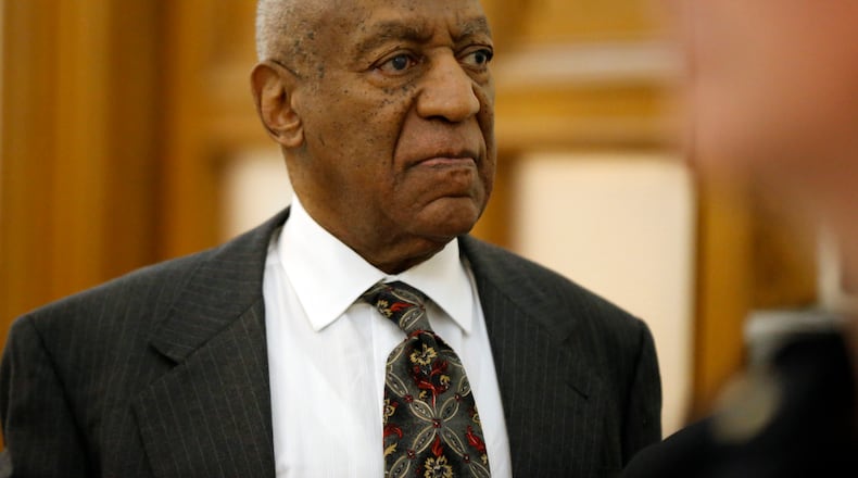 NORRISTOWN, PA - MAY 24: Bill Cosby departs the Montgomery County Courthouse after a preliminary hearing, May 24, 2016, in Norristown, Pennsylvania. Cosby was ordered to stand trial on sexual assault charges after a hearing that hinged on a decade-old police report. (Photo by Matt Rourke-Pool/Getty Images)