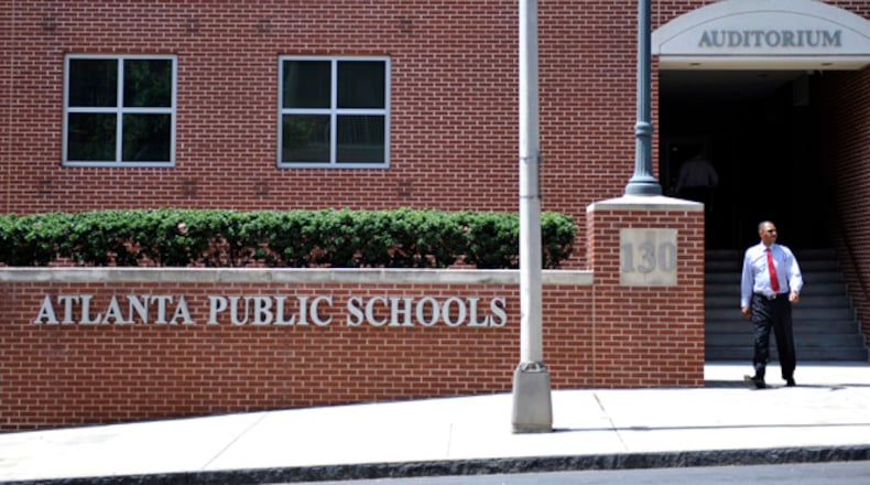 Atlanta Public Schools' employees who work in the district's downtown headquarters were scheduled to return to work this week, a move the district postponed because of COVID-19 case numbers. AJC FILE PHOTO
