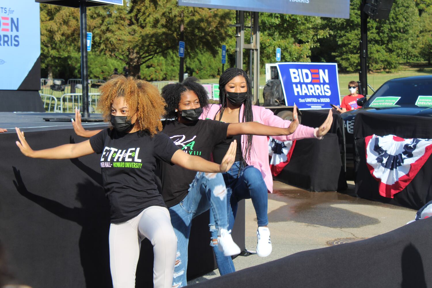 Kamala Harris Atlanta Visti