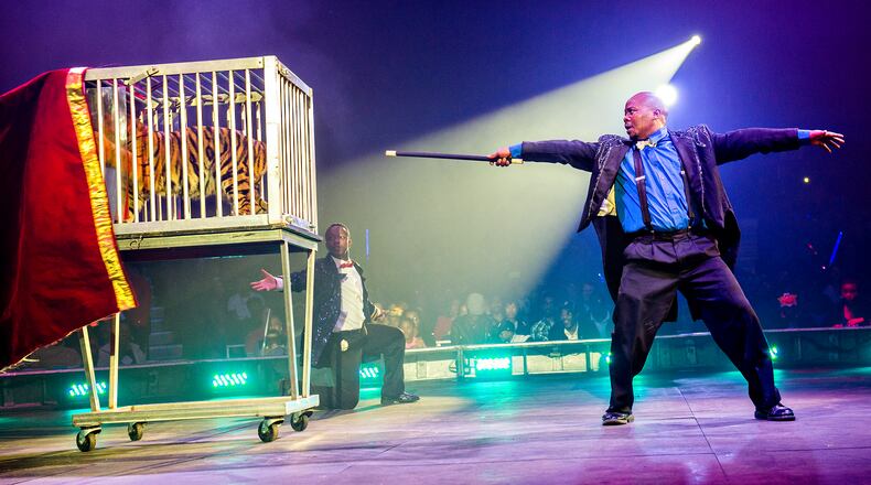 The UniverSoul Circus will be entertaining attendees in the Turner Field parking lot through February.