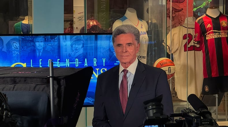 Jeff Hullinger hosts his first TV show for GPB since he joined the organization called "Georgia Legends," a mix of profiles of prominent Georgians and quirky stories of Georgia history. Courtesy of GPB