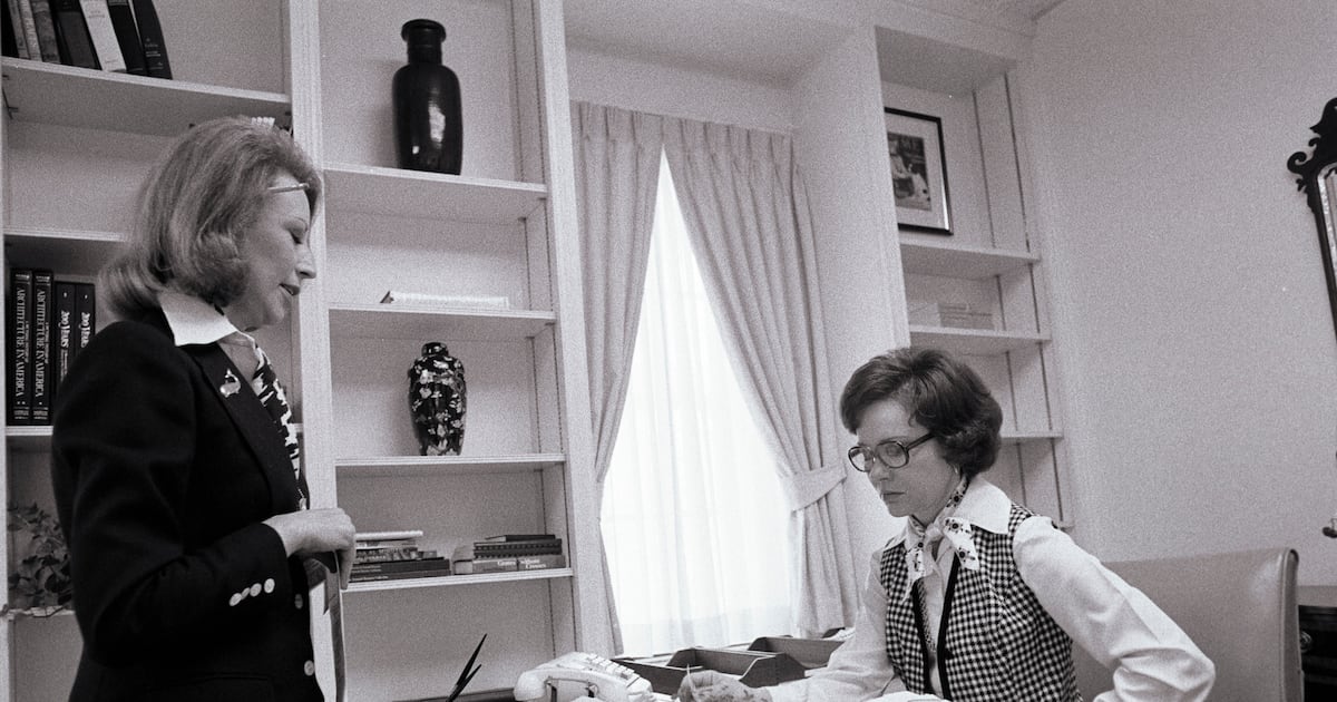 Rosalynn Carter gestaltete den Ostflügel des Weißen Hauses neu ...