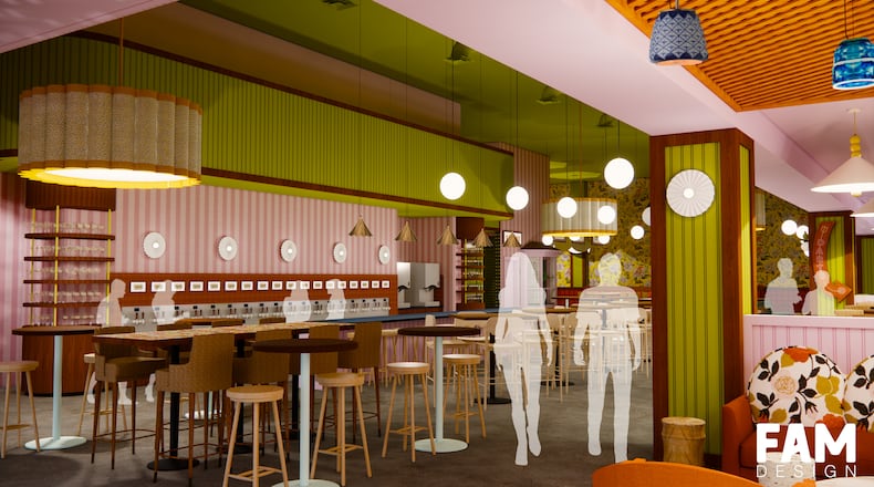 Renderings of Jaguar Bolera, coming to Dunwoody's High Street in winter 2024.