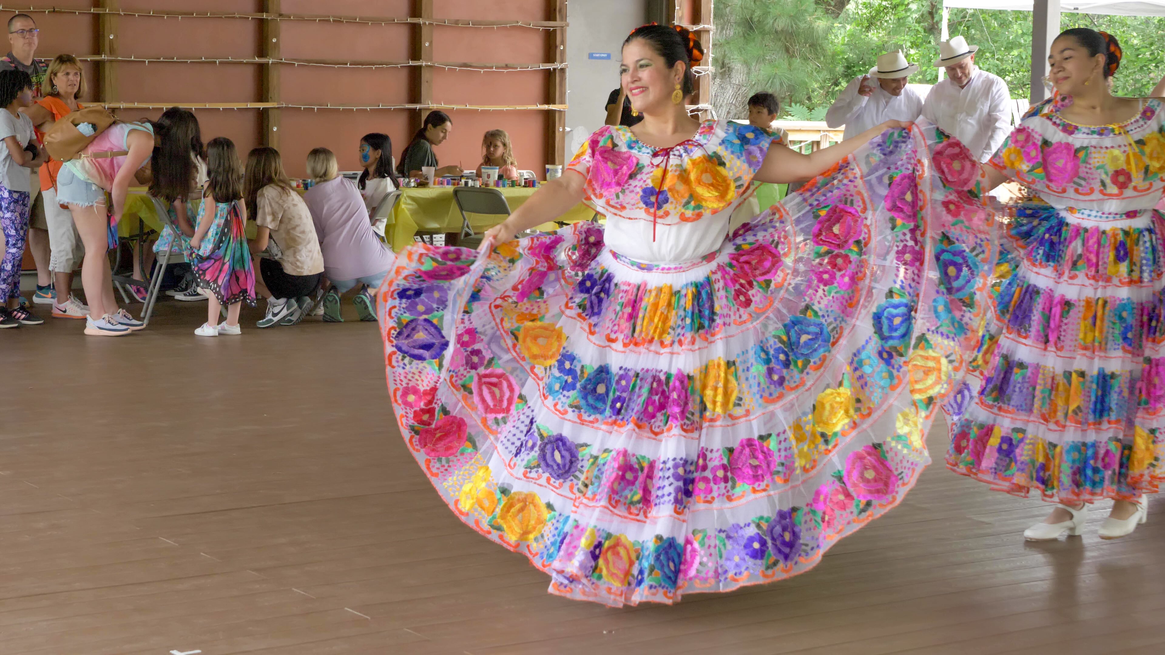The dance group Alma Mexicana will perform butterfly-themed dances at the Flying Colors Butterfly Festival this weekend. (Courtesy of Chattahoochee Nature Center)