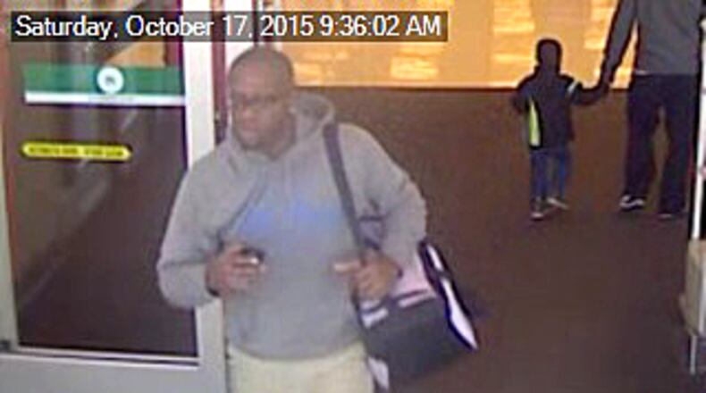 This man is accused of stealing $50,000 worth of cell phones from two metro area Target stores. (Photos: Sandy Springs police)