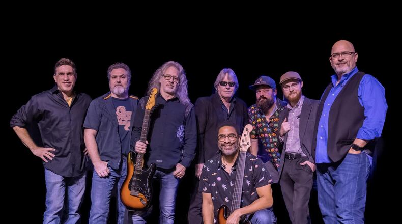 May 6 is the opening day for First Fridays in downtown Canton, with Chicago Rewired, a Chicago tribute band. (Courtesy of Chicago Rewired)