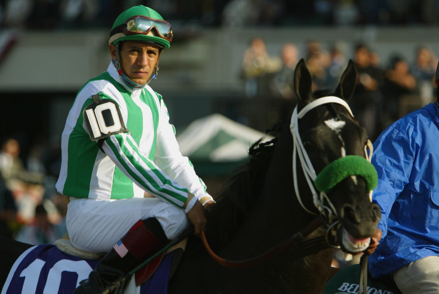 2002: War Emblem — Finished 8th at Belmont