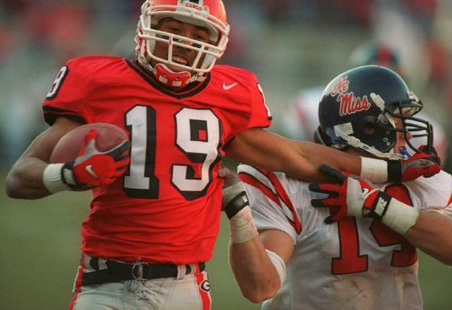 Who's the best receiver in UGA history?