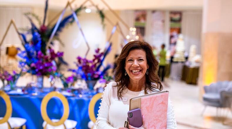 Bridal Extravaganza of Atlanta owner Shelly Danz said her show normally draws 1,000 brides-to-be along with bridesmaids or family to Hotel Avalon in Alpharetta. Courtesy Lora Sommer
