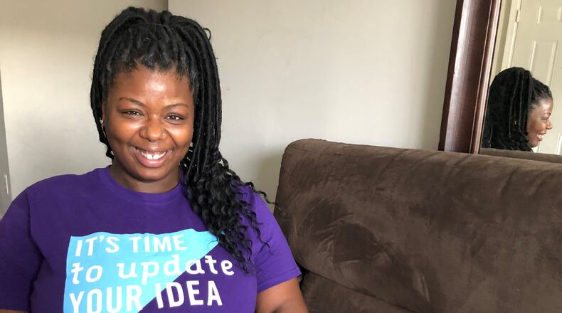 Wanona Thomas, 27, of Atlanta was diagnosed with HIV in 2016. She believes stigma is still fueling the epidemic. GRACIE BONDS STAPLES / GSTAPLES@AJC.COM