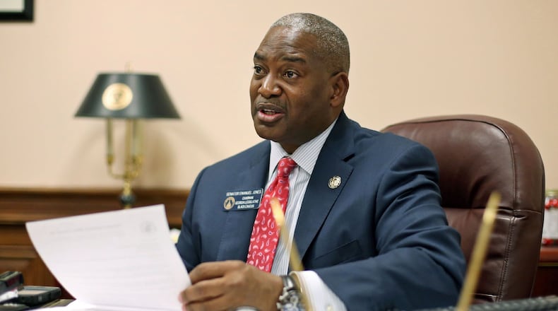 November 7, 2012 - Atlanta, Ga: Sen. Emanuel Jones