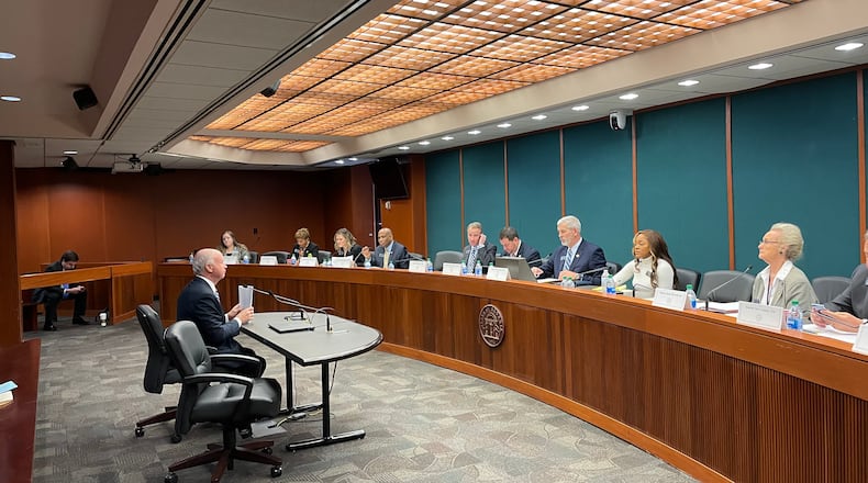 Senate President Pro Tem Butch Miller convinced the Senate Education and Youth Committee to pass Senate Bill 588, establishing open meetings rules for school boards in a state where school board meetings must be open already on March 8, 2022. The full Senate adopted the bill in a party-line vote on Tuesday, March 15, 2022.