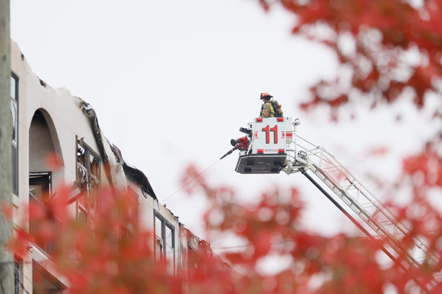La Vista Walk Apartments fire
