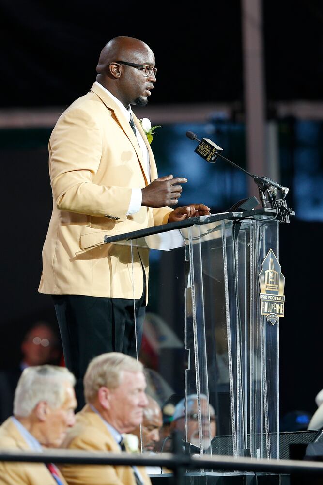 2015 Pro Football Hall of Fame Enshrinement Ceremony