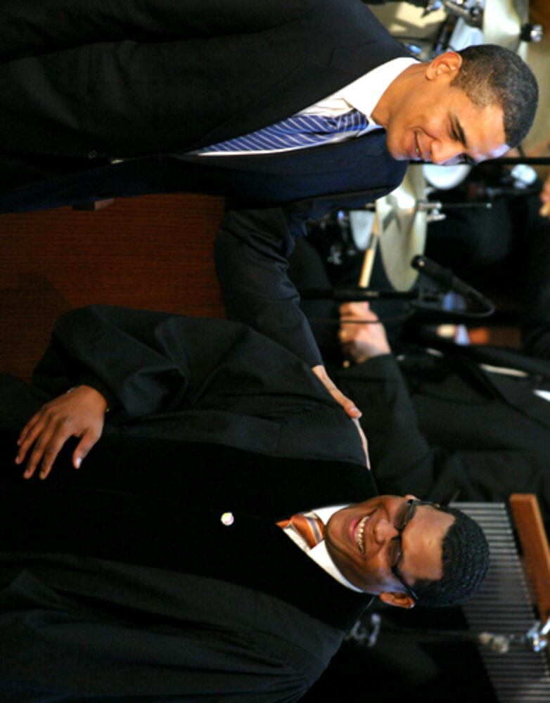 Sen. Barack Obama visits Ebenezer