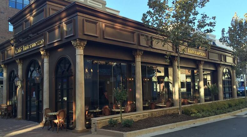 The exterior of Cafe Intermezzo at Avalon. / Cafe Intermezzo Facebook page