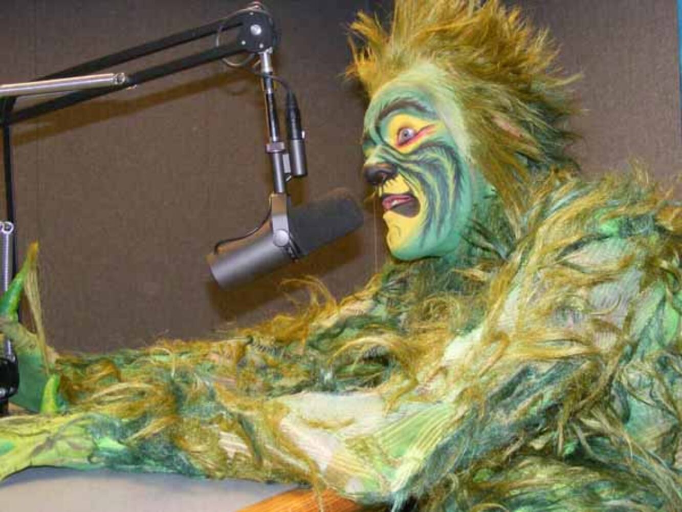 The Grinch Visits the Station