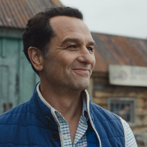 This image released by Apple TV+ shows Matthew Rhys in a scene from "Widow's Bay." (Apple TV+ via AP)