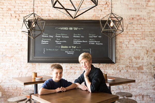 Owner Luellen and son Bishop Marshall (Credit Amy Sinclair)
