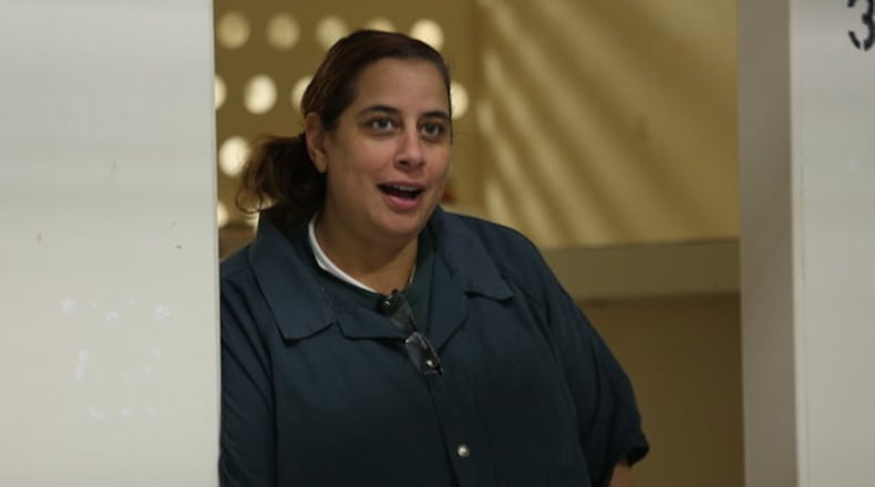 Monalisa Johnson's daughter Sierra is in a Georgia prison after armed robbery. She wants to learn what her daughter experiences. CREDIT: A&E