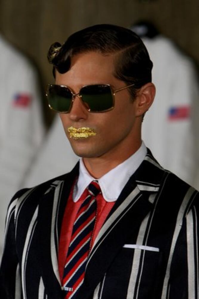 Men's Spring-Summer 2011 fashion show in Paris