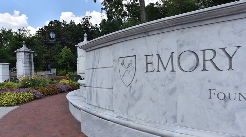 The Emory University campus could soon become part of the city of Atlanta. Hyosub Shin, hshin@ajc.com