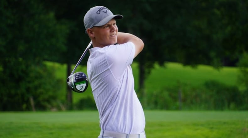 Brody McQueen of Mount Paran Christian won the Class 2A championship in 2023 as a freshman.