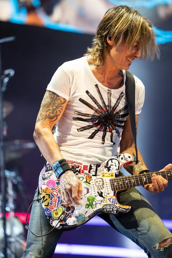 On his High and Alive World Tour this summer, Urban says, "I just want everybody to forget about their lives for a couple of hours and just have a great time and leave feeling better than they came." (Courtesy of PFA Media)
