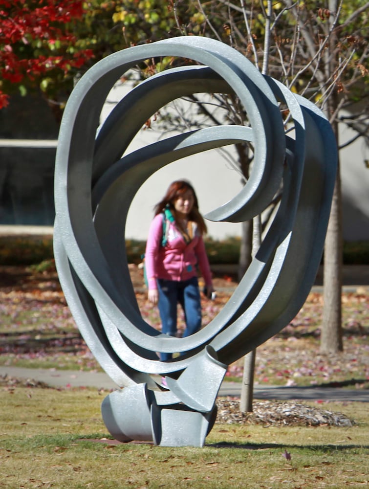 Georgia Tech sculptures