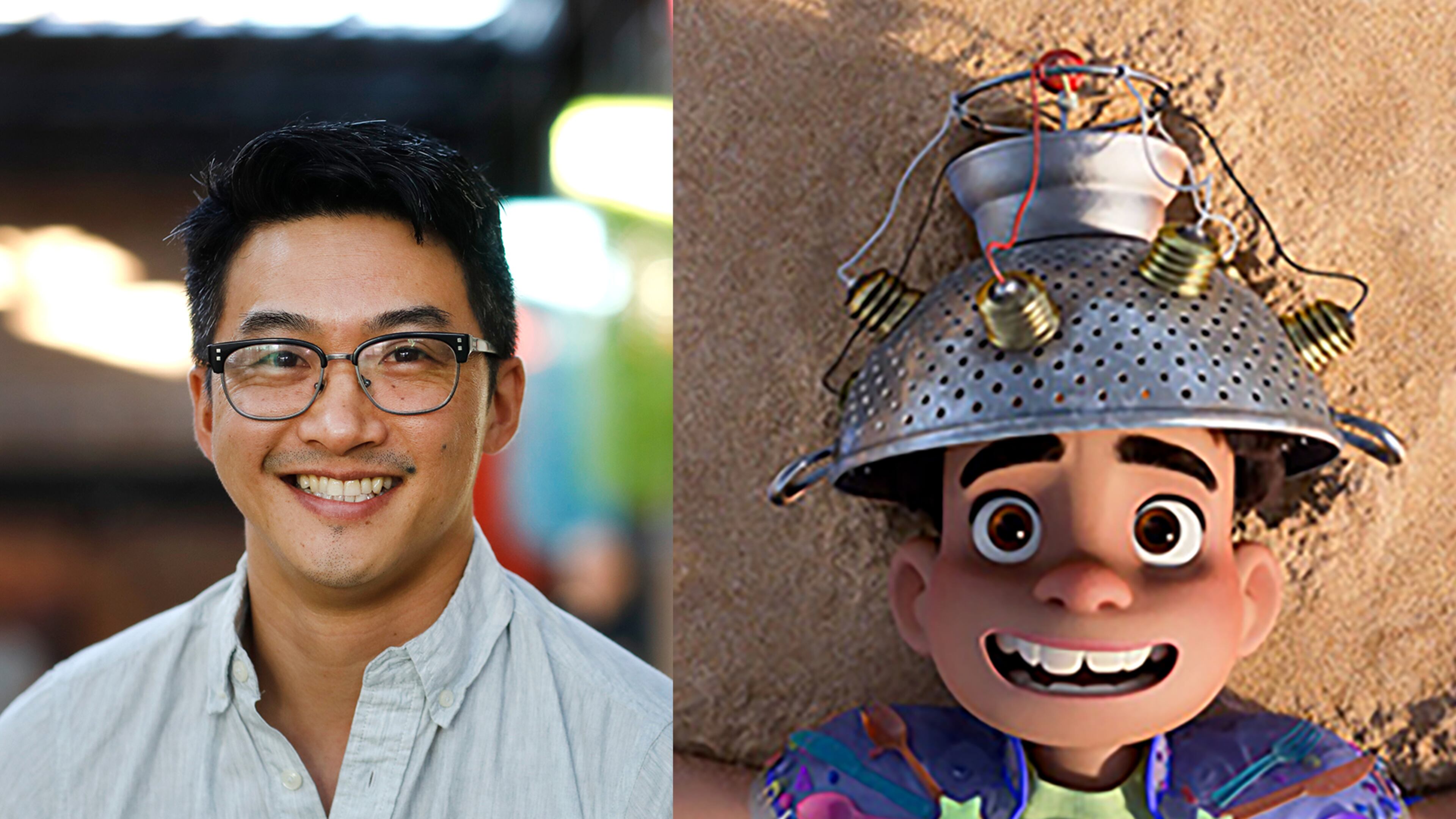 Atlanta native and Georgia Tech grad Stephen Wong is the directing animator for the new Disney/Pixar film "Elio," in theaters Friday, June 21, 2025. (Courtesy of Pixar)