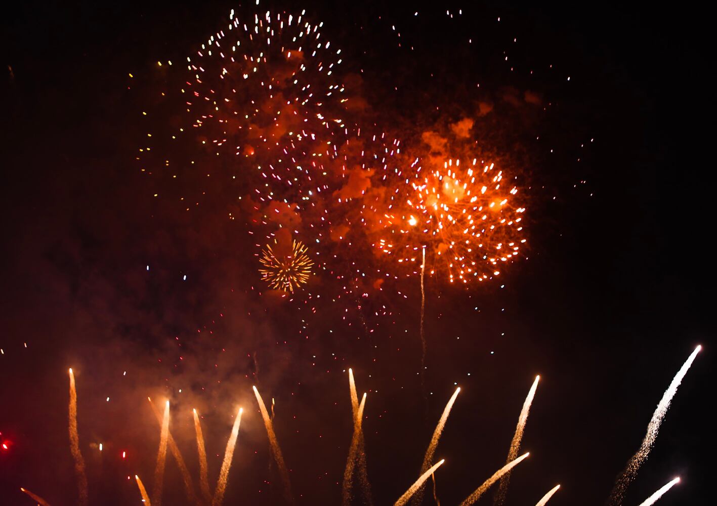 Photos: Fireworks finished off the 4th of July in Atlanta