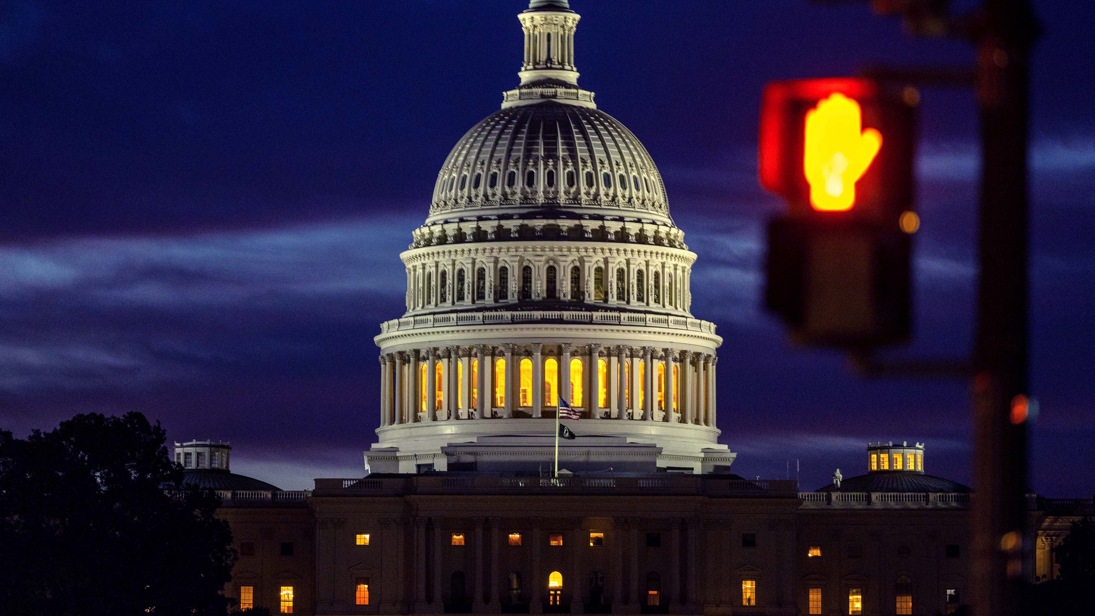 The Capitol at sunrise in Washington, Oct. 1, 2025. The government shut down on Wednesday at 12:01 a.m., amid a bitter spending deadlock between Republicans and Democrats in Congress. (Alex Kent/The New York Times)