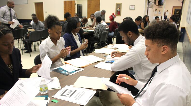 My Brother’s Keeper Fulton County and Juma Ventures hosted a recruitment event. The county will have to return some grant money used for workforce development because it wasn’t spent in time. AJC FILE PHOTO