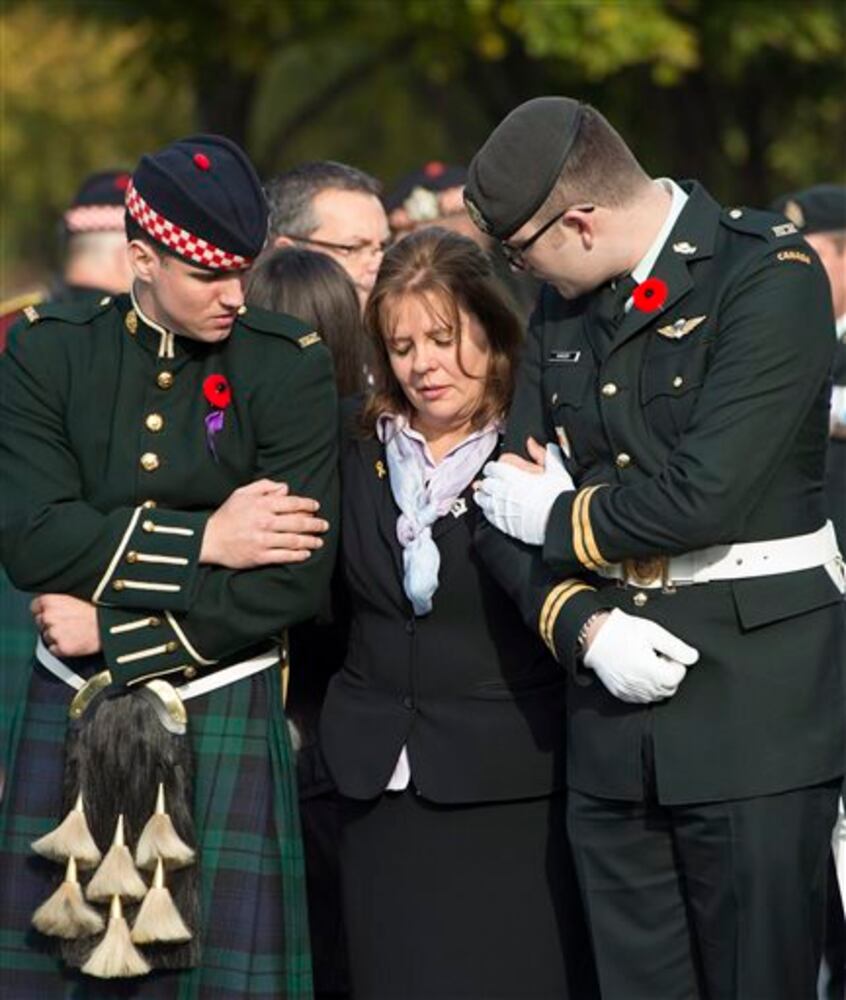 Canada shooting - Soldier Funeral