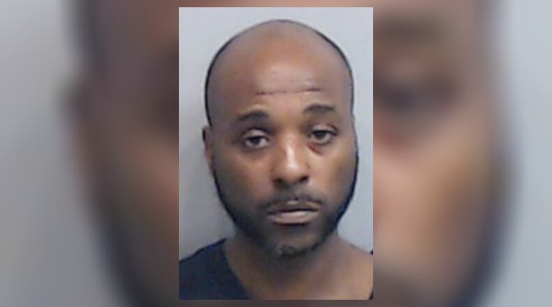 Avery Goggans, accused of striking an Atlanta officer, was being held without bond late Friday at the Fulton County jail. (Photo: Fulton Sheriff's Office)