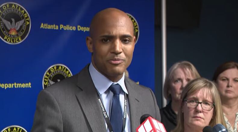 Lt. Ralph Woolfolk, commander of Atlanta police's homicide unit, released new information Thursday in the shooting death of a man found in Inman Park.