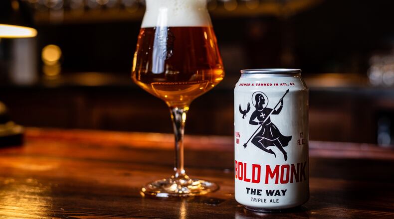 Bold Monk The Way Belgian Triple Courtesy of Bold Monk Brewing