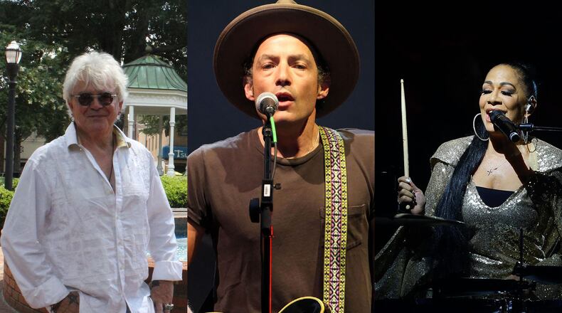 The Fred this summer will feature Air Supply, The Wallflowers and Sheila E. CREDIT: AJC and AP file photos