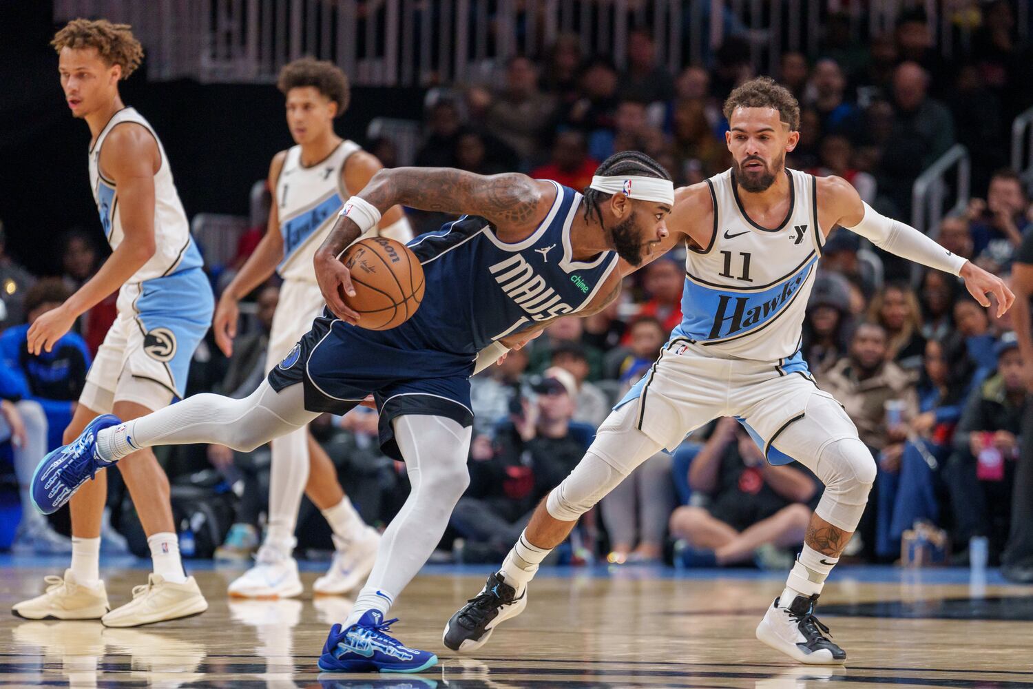 Mavericks Hawks basketball