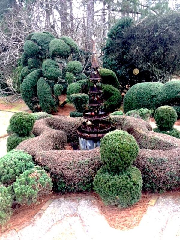 The Pearl Fryar Topiary Garden is located in Bishopville, S.C. Contributed by Robert Nicholls