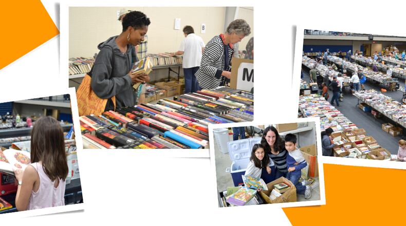 The Cobb Library Fall Book Sale will be Oct. 13-15 at the Cobb County Civic Center, 548 S. Marietta Pkwy., Marietta. (Courtesy of Cobb County)