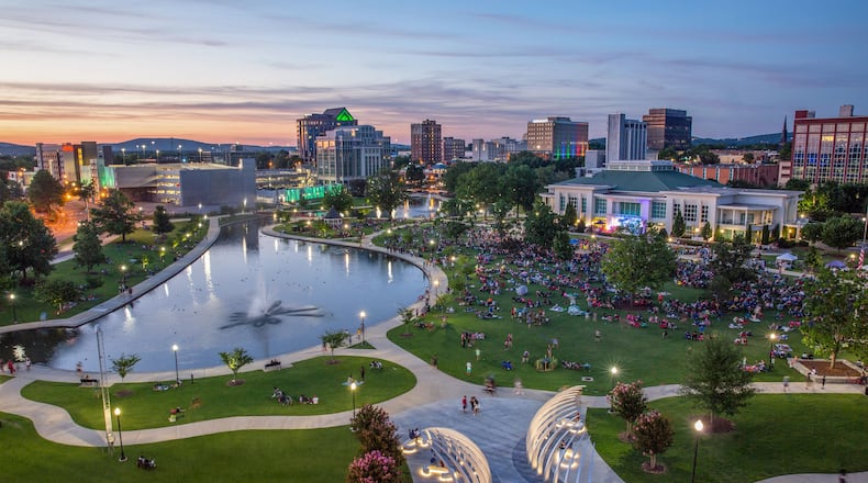 The Panoply Arts Festival takes place April 26-28 in Big Spring International Park in downtown Huntsville, Alabama. 
(Courtesy of Dennis Keim)